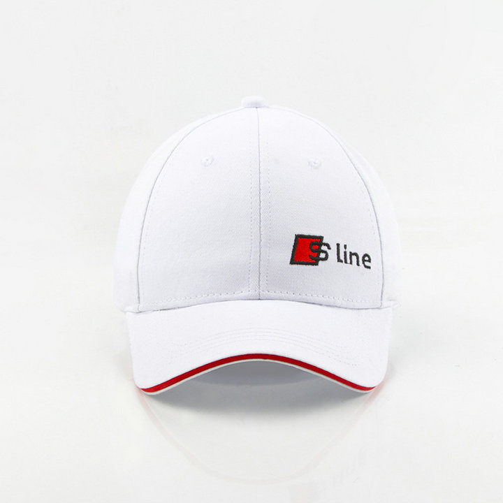 Casquette de Baseball Audi S Line Snapback Brodé Logo Auto Voiture Homme Femme Réglable